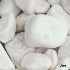 Long Rake Spar White Cobbles - White 