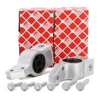 2X febi Querlenkerlager FüR Audi Q3 8U VW Passat B6 B7 Tiguan 5N Vorne Unten