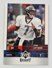 2005 Upper Deck Kickoff BYRON LEFTWICH #40 Football Card - Jackson Jaguars