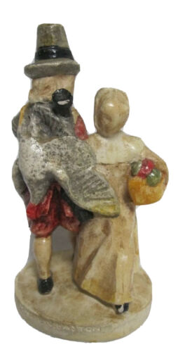 A SEBASTIAN MINIATURE SML-072 The Pilgrims Couple - Picture 2 of 3