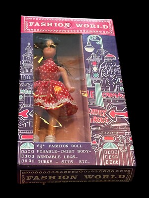 Vintage Dandee Doll 6 1/2 