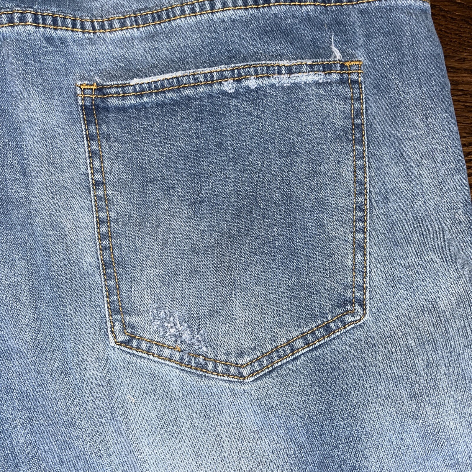 Crysp Denim Men's Moto Biker Jeans 44 X 31 - View 13