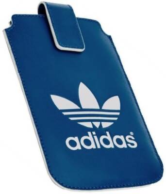 ADIDAS Smartphone Handy Universal Schutzhülle Tasche für Samsung etc. blau