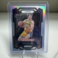 2023 Panini Prizm Monopoly Austin Reaves Silver Prizm #42 LA Lakers