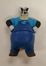 DISNEY BIG BAD BLACK PETE CAT CHARACTER PVC FIGURE CAKE TOPPER SMALL FIGURINE 2"