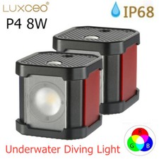 LUXCEO P4 8W 10m Underwater Fill Light Photography Lighting for Sport Cameras