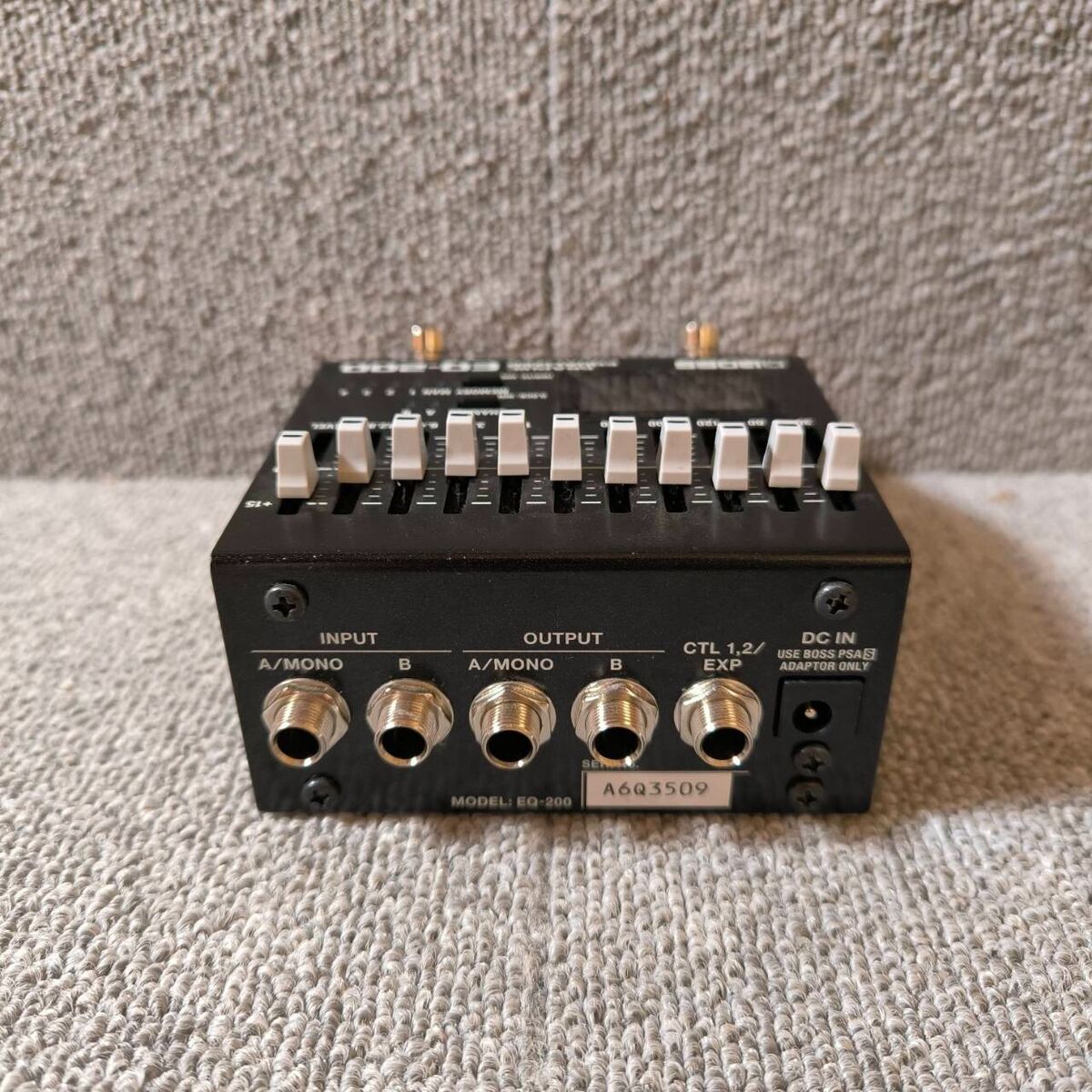 ギター BOSS/ EQ200 BOSS EQ-200 Graphic Equalizer Guitar Effects Pedal New With
