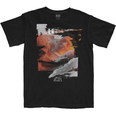 Muse 'Will Of The People' (Schwarz) T-Shirt - NEU & OFFIZIELL!