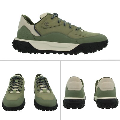 Timberland Men's GREENSTRIDE MOTION 6 LOW Dark Green Hiking Boots Size 12 - 13