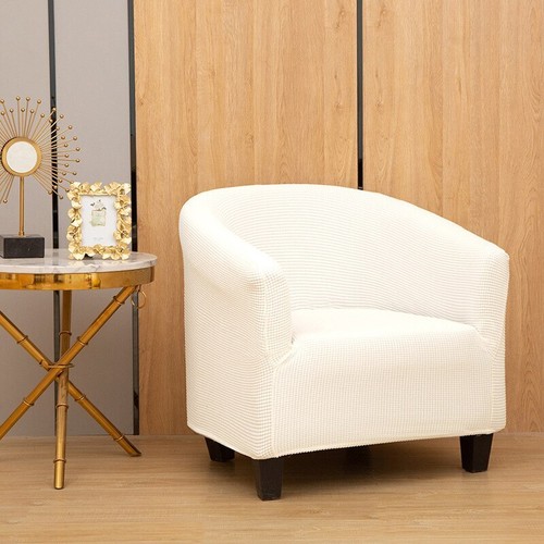 Thick Club Slipcover Stretch Armchair Cover Jacquard Protector Slipcover Cover - Picture 23 of 37