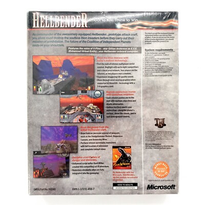 Hellbender (PC, 1996) Big Box Brand New Factory Sealed 93007524945