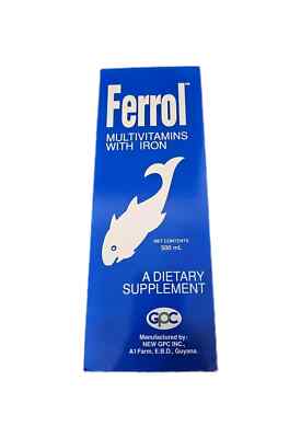 Ferrol Multivitamines With Iron A Dietary Supplement 500ml