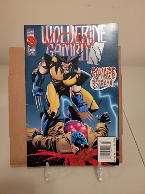 Marvel Comics Wolverine Victims Gambit Savage Betrayal Volume 1 No. 3 Nov. 1995