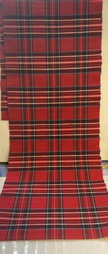 Decor Table Runner Red Plaid 70” X 14” - Picture 2 of 2