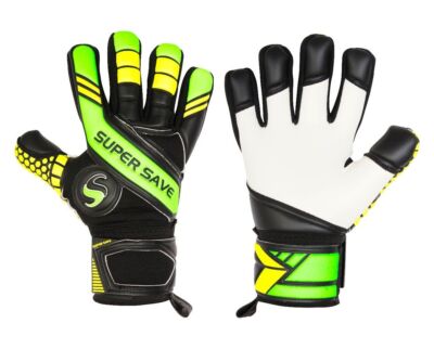SuperSave SS Premier Green/Black Removable Fingersave Football ...