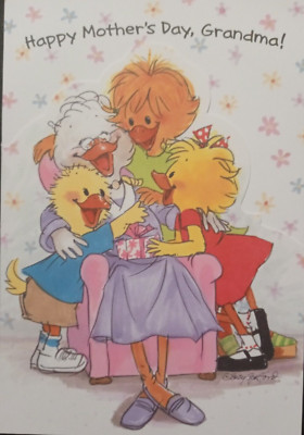 SUZY'S ZOO ''HAPPY MOTHER'S DAY, GRANDMA'' GREETING CARD
