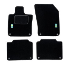 VO17-1 Autoteppiche Velour LOGO Schweden-Flagge für Volvo S90 II ab 2016 automat