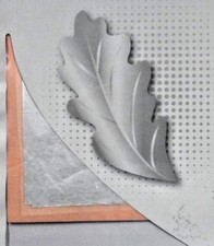 Silver leaf sheet 25 pieces craft art restoration 14 x 14cm FREE AND FAST POST