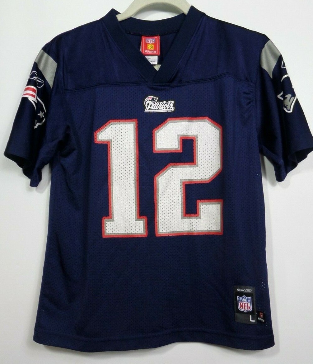 NFL Patriots Brady ジャージ　サイズM Men's New England Patriots Tom Brady Nike Navy Color Rush Legend