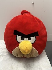 Angry Birds Red Plush Stuffed Animal Pillow Large 13  X 15  