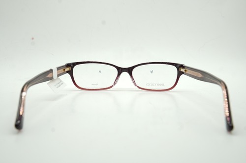 JIMMY CHOOJC 271 EGL BURGANDY DESIGNER AUTHENTIC EYEGLASSES 53-16 140 - Picture 4 of 4