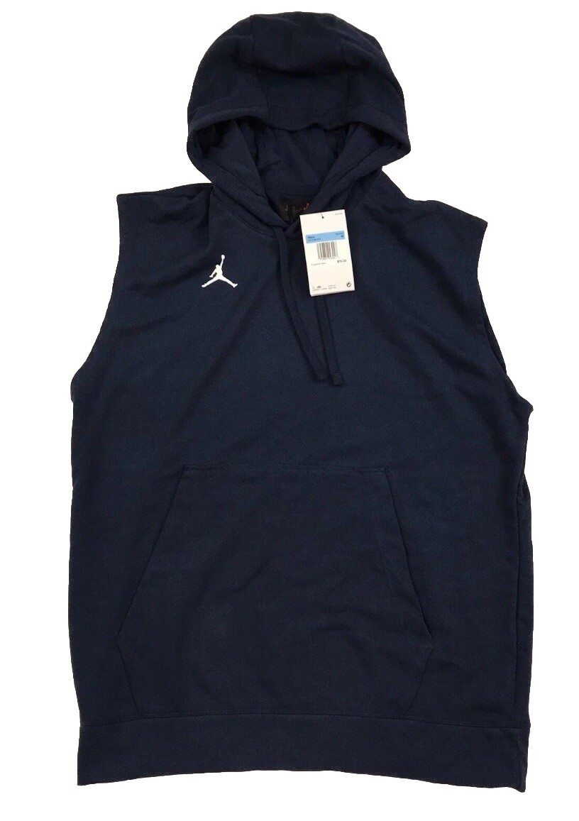 Nike Jordan Dri-FIT Fleece Sleeveless Hoodie Training Top DQ7946