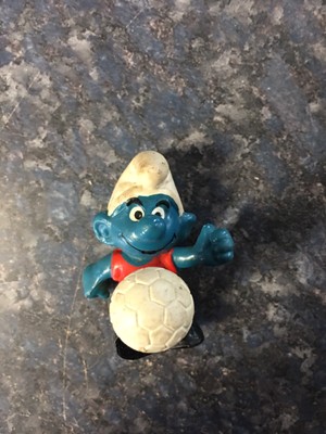 SCHTROUMPF SMURF PITUFO Schlumpf Grande Figurine Cowboy Fiba 165810916708