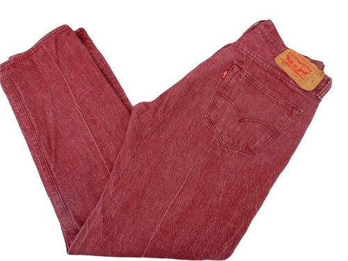 levis 501 jeans red