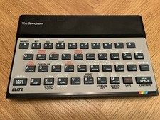 Elite - Keyboard Overlay - ZX Spectrum / The Spectrum - Grey