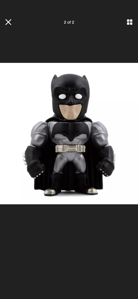 Figura Die-Cast Jada Toys JADA Batman V Superman 4 pulgadas - Batman Nuevo Foto 4 de 4