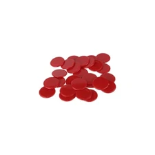 Game Chips - 15 Mm - Red