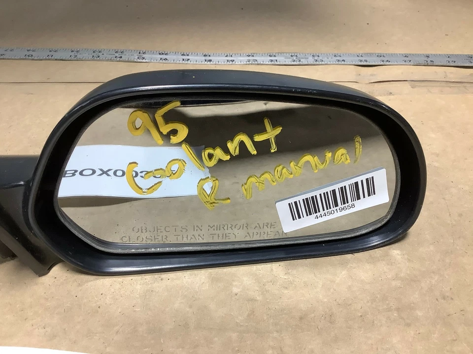 Espejo retrovisor manual Mitsubishi Galant 1995 pasajero derecho 95 OEM+ Foto 2 de 4