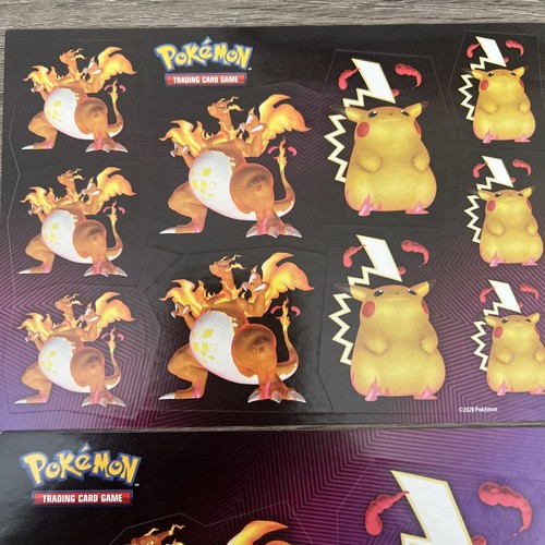 Offizielle Pokemon Sammler Sticker 4 Blatt - Bild 5 von 5