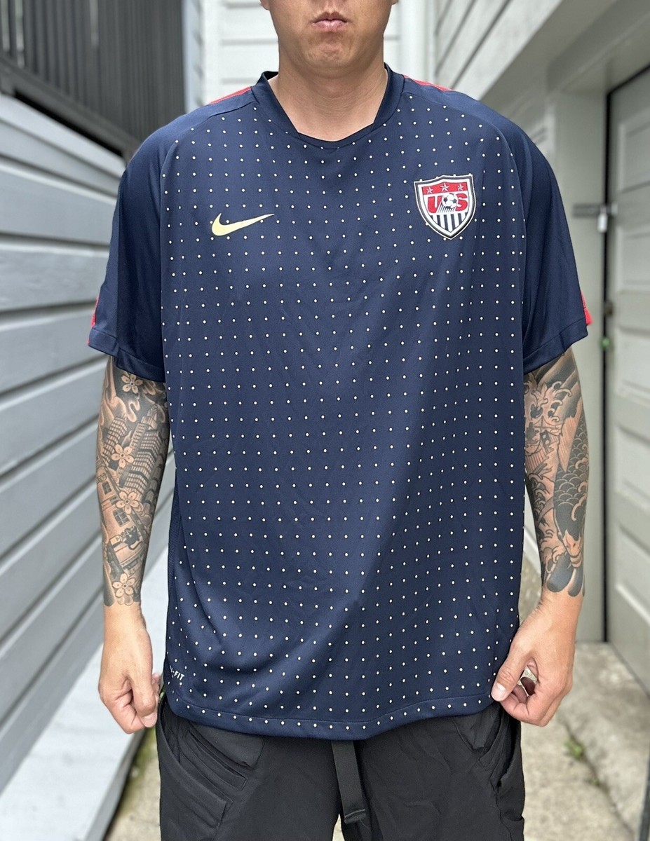 Vintage Nike 2011 Soccer Football Warm Up Jersey Size XXL NEW with