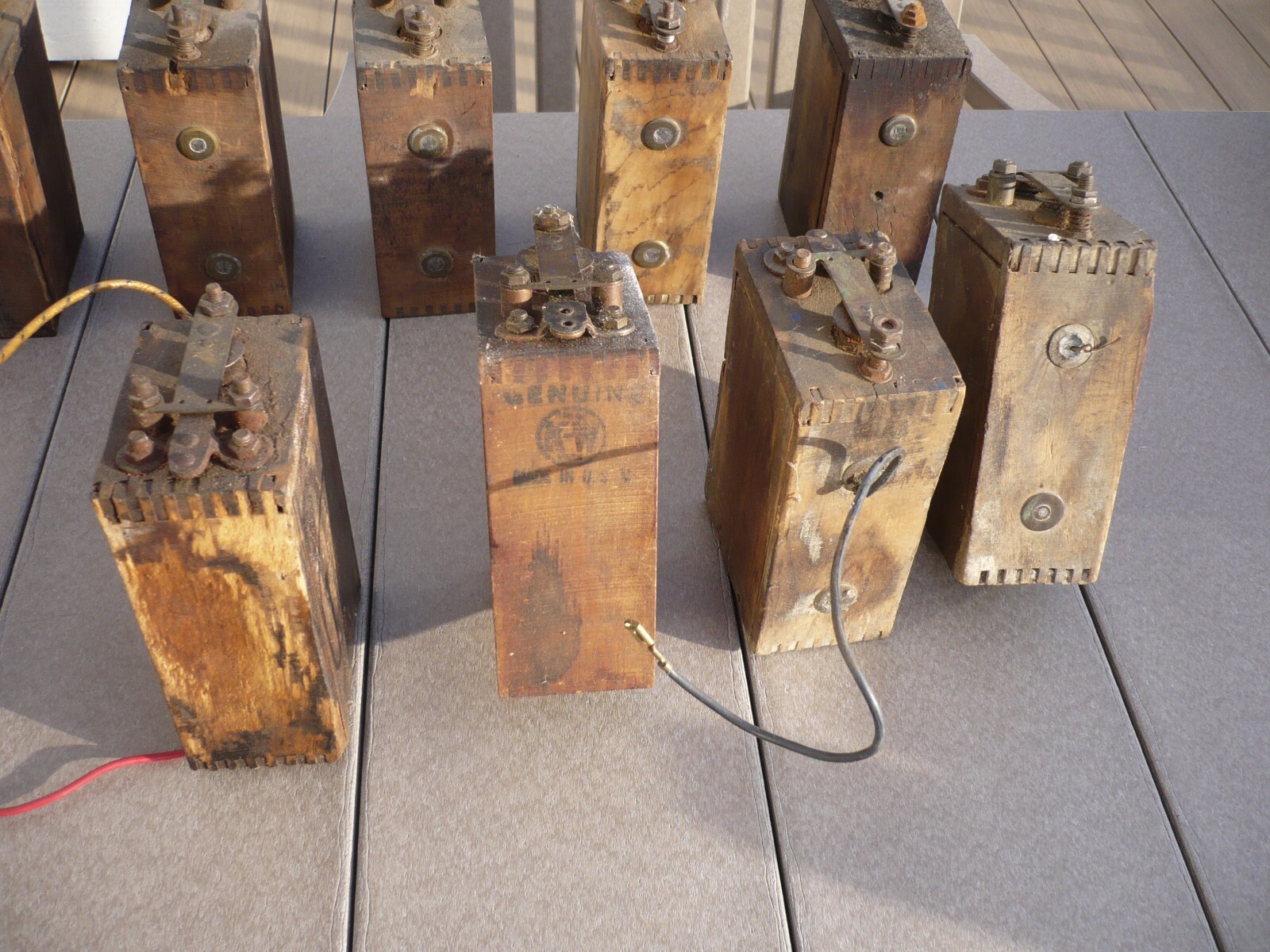 LOT OF 9 FORD MODEL T A IGNITION COILS BUZZ BOX AS IS UNTESTED free