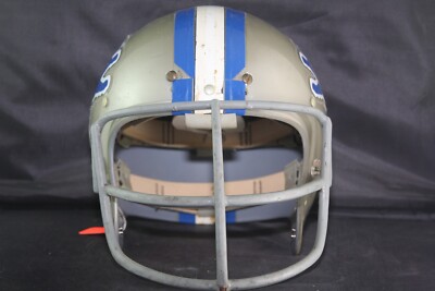 Vtg 1972 Game Used Detroit Lions Marietta Clear shell suspension