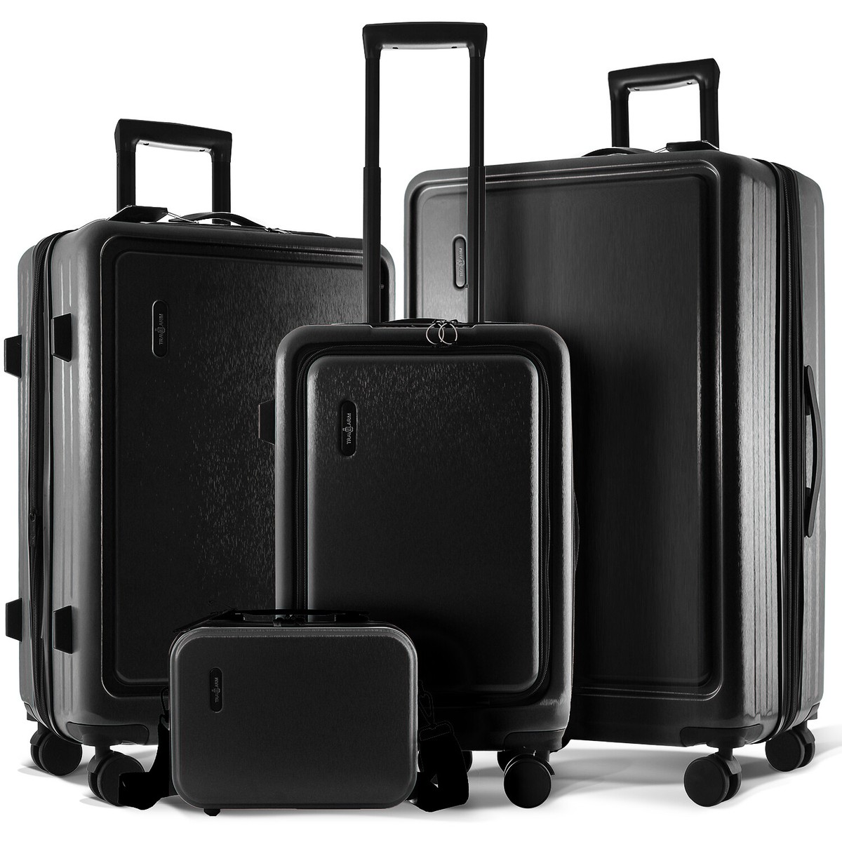 Expandable Spinner Luggage Set with TSA Lock, Hardshell Suitcase