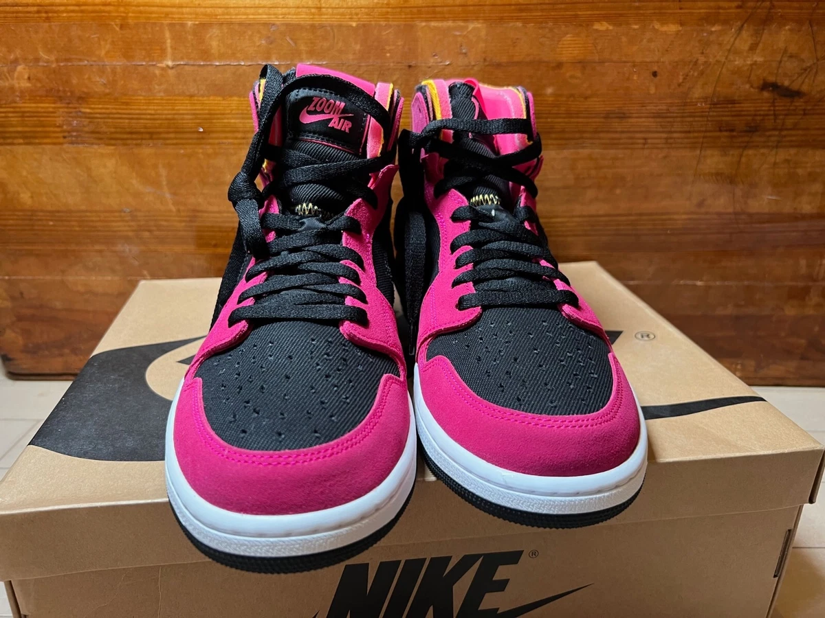 Nike Zoom Air Jordan 1 Retro CMFT Fireberry Hyper Pink Black size 13