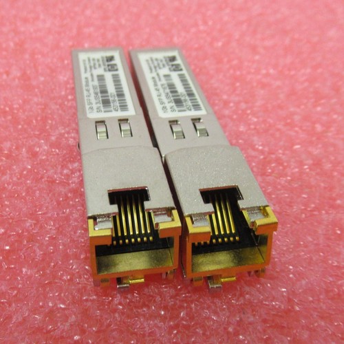 2 x HP 453156-001 453578-001 1GB SFP 1000Base-T RJ-45 Transceiver Module - 第 5/8 張圖片