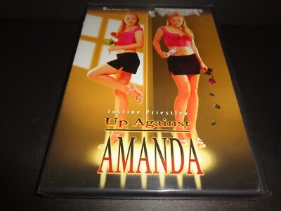 UP AGAINST AMANDA-Justine Priestly stops at nothing to get what she wants--DVD