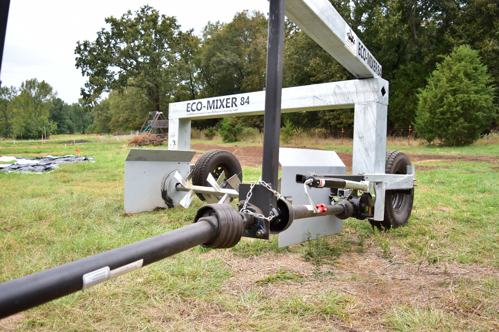 84 Compost Turner. New Galvanized 7ft wide windrow Turner eBay