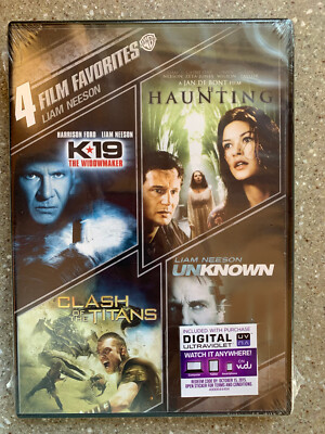 Liam Neeson 4 Action Movies DVD New/Sealed