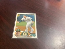 M23-9 2023 Topps Series 1 Rookie David MacKinnon Oakland Athletics