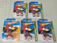 Lot of 5 Hot Wheels Angry Birds Red Bird NEW