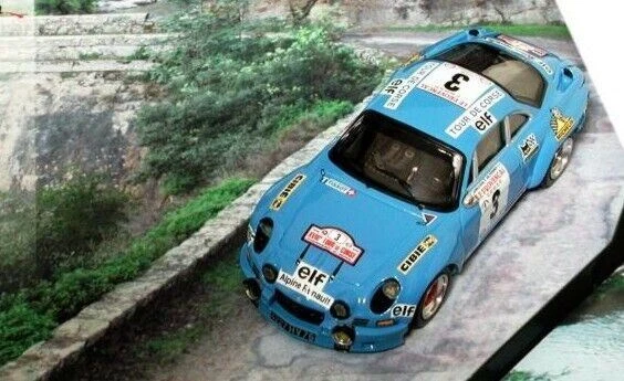 1/43 Trofeu LMA06 Alpine Renault A110 1800 1974 TDC #3 Larousse & Delferier L/E - Image 2 of 4