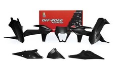Racetech Plastica Kit Completo KTM EXC EXF 250 350 450 20 - 23 Set Pezzi Nero