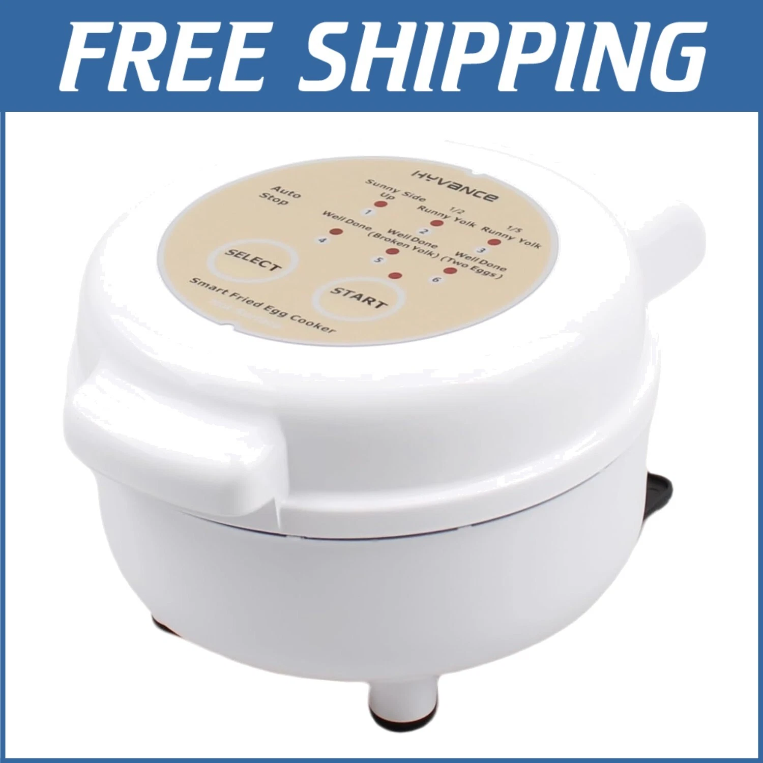 Smart Electric Fried Egg Cooker with Temp Control & Auto Shut-Off | Non-Stick
Opens in a new window