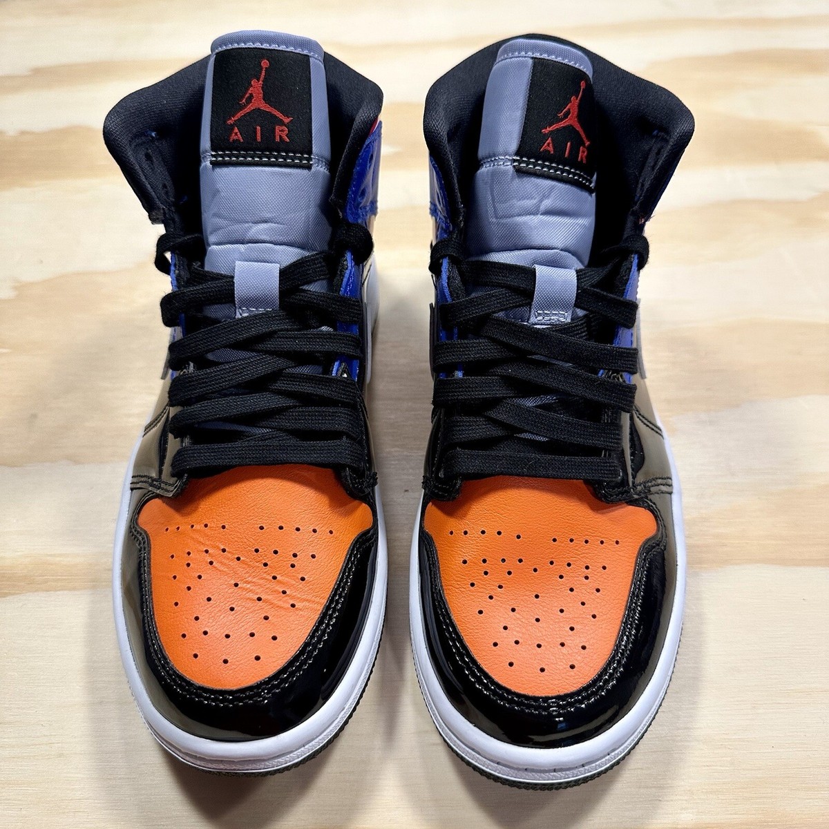 Womens Nike Air Jordan 1 Mid SE Multi Patent AJ1 High Low CV5276