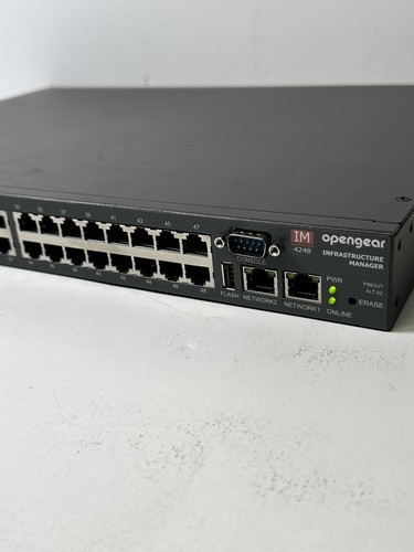OPENGEAR IM4248-2-DAC-X2 INFRASTRUCTURE MANAGER - Unit Only - Photo 2/11
