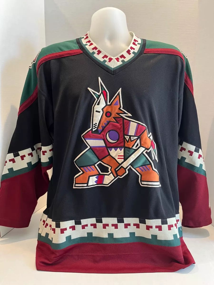 Vintage 1990's Phoenix Coyotes STARTER Hockey Jersey Sz. XL